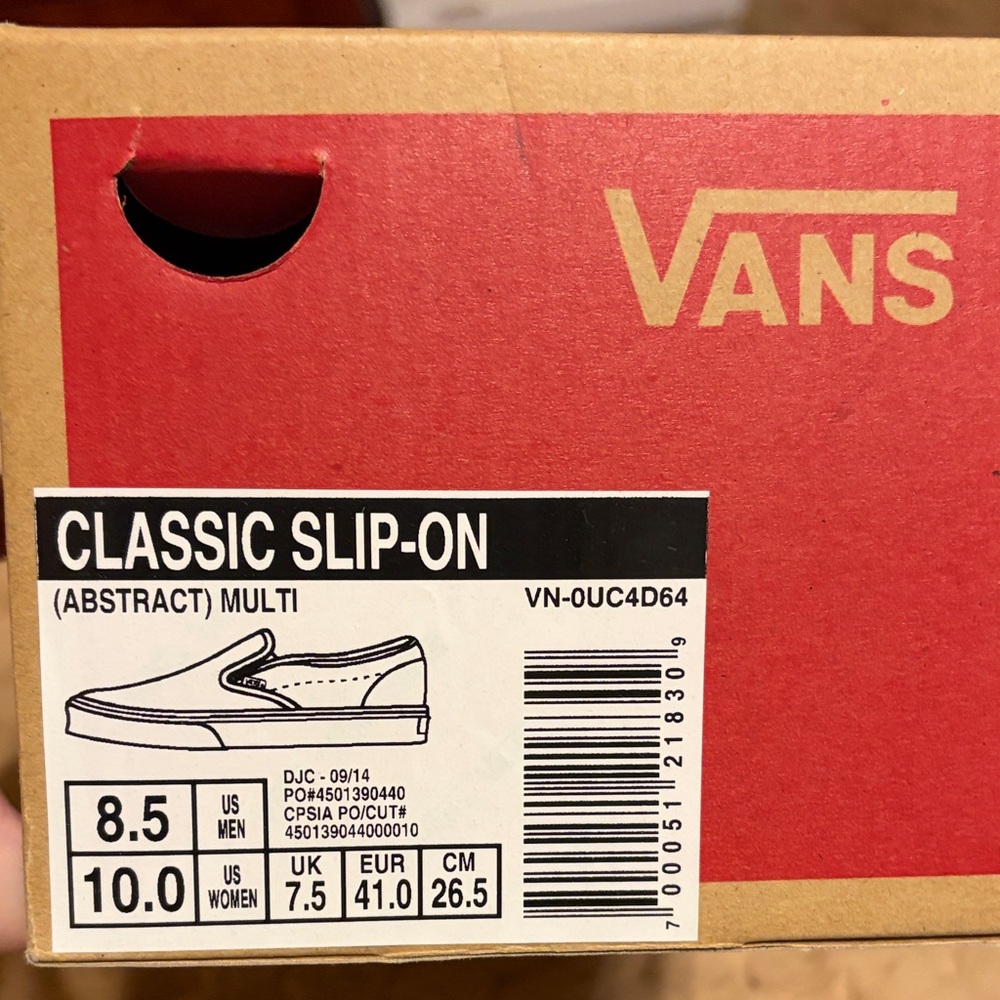 Vans Classic Slip-On - Abstract Multi